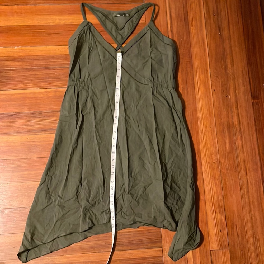 Prana Womens green olive dress summer time
